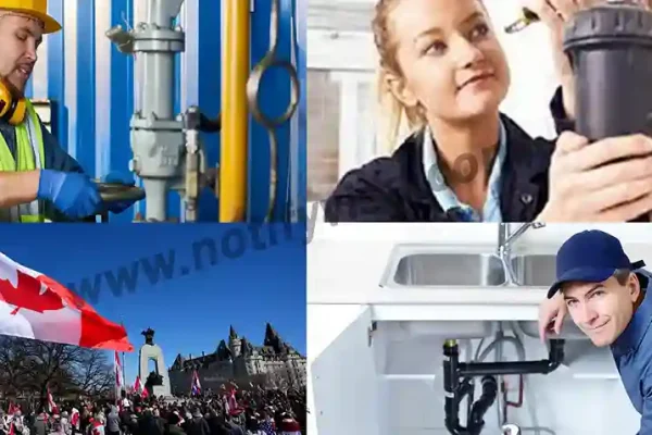 Plumber Jobs in Canada with Visa Sponsorship for 2024