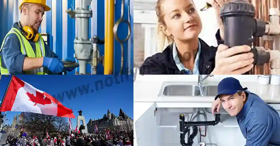 Plumber Jobs in Canada with Visa Sponsorship for 2024