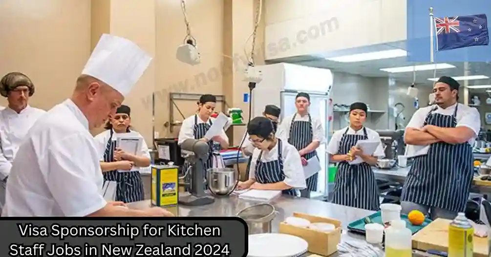 Visa Sponsorship for Kitchen Staff Jobs in New Zealand 2024