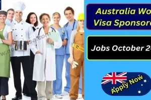 Australia Work Visa Sponsored Jobs October 2024