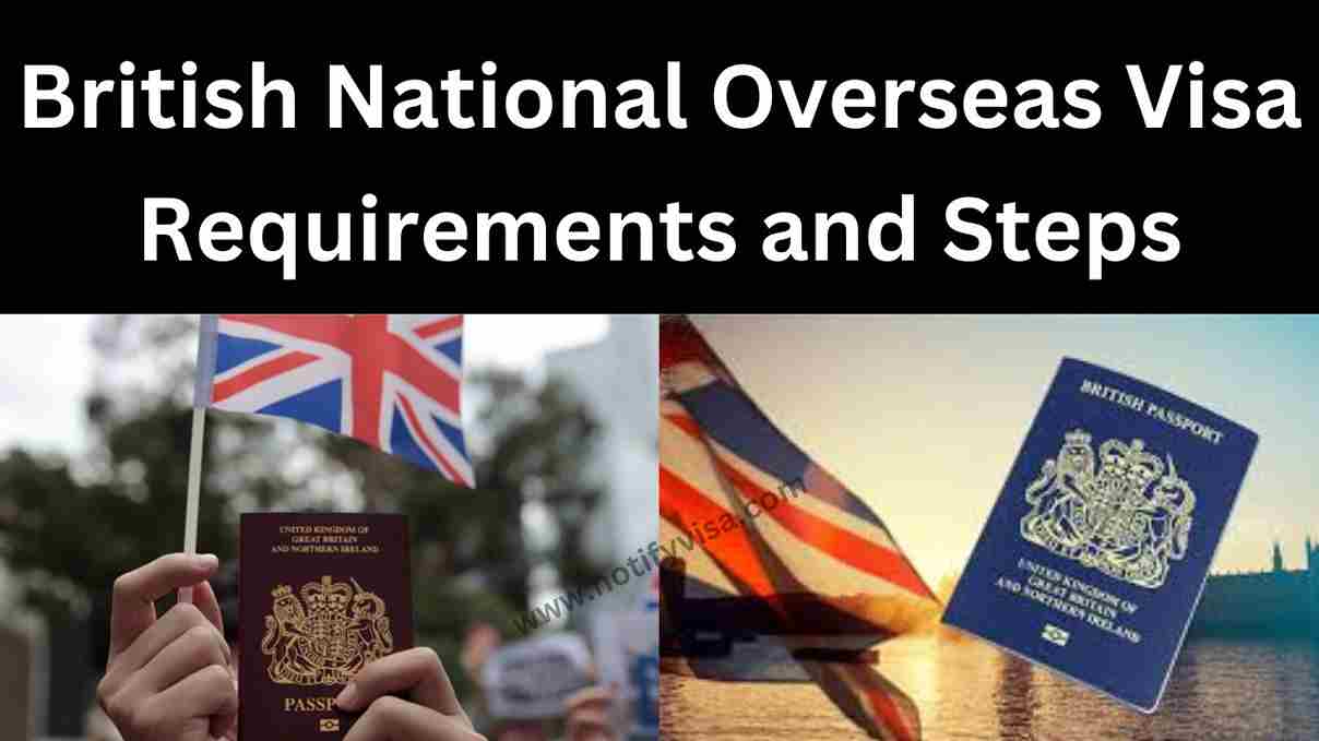 How to Apply for a British National Overseas Visa Requirements and Steps