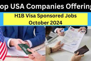 Top USA Companies Offering H1B Visa Sponsored Jobs October 2024